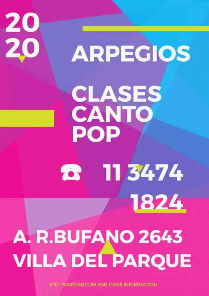 Clases Canto Pop On line